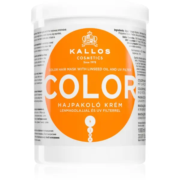 Kallos Kallos KJMN Professional Color maska za barvane lase mešanica barv 1000 ml
