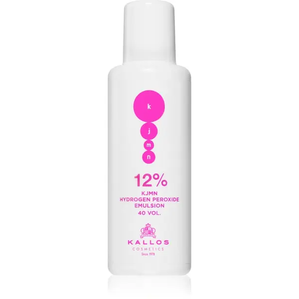 Kallos Kallos KJMN Professional Hydrogen Peroxide oksidacijska emulzija 12 % 40 vol. za profesionalno uporabo 100 ml
