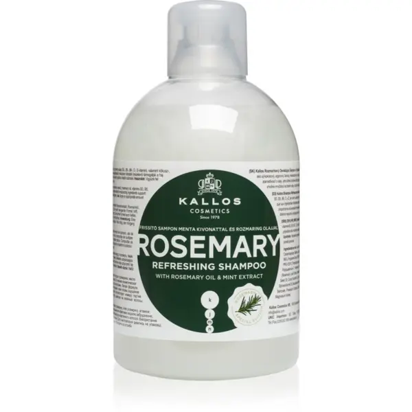 Kallos Kallos KJMN Professional Rosemary čistilni šampon 1000 ml
