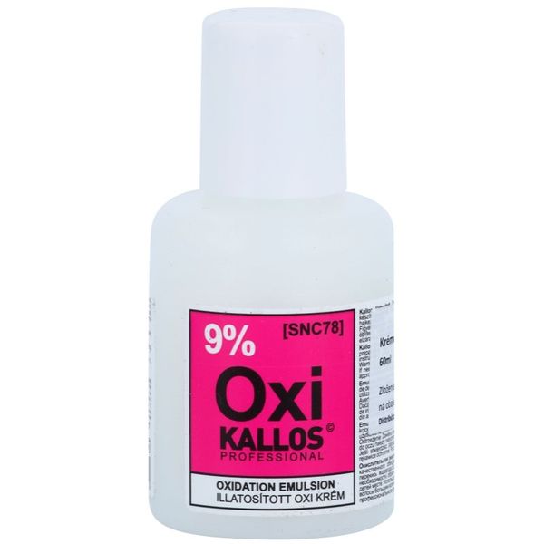 Kallos Kallos Oxi kremasti peroksid 9% za profesionalno uporabo 60 ml