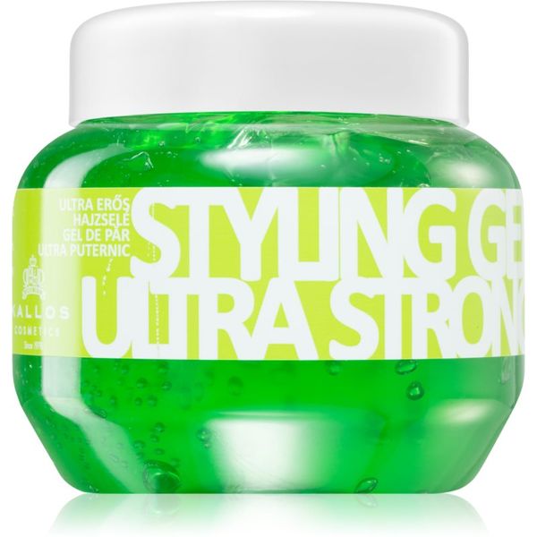 Kallos Kallos Styling Gel Ultra Strong Hold gel za lase ultra močna fiksacija 275 ml