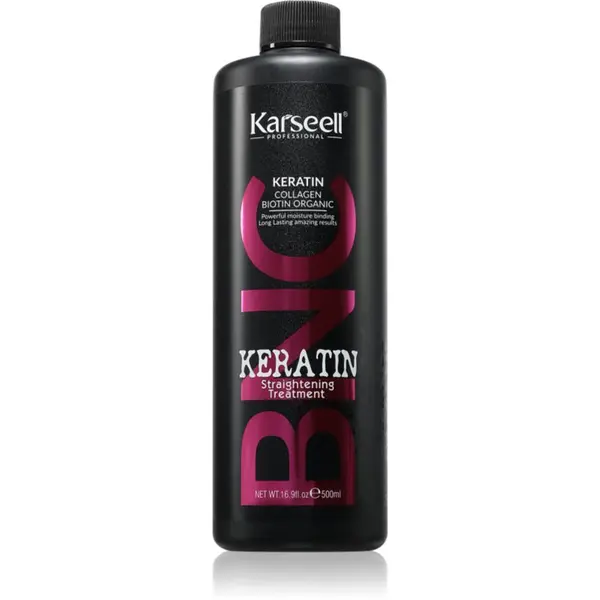 Karseell Karseell Collagen Keratin Straightening Treatment ravnanje las za lase 500 ml