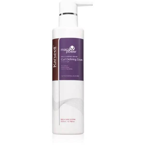 Karseell Karseell Repair Curl Defining Cream krema za definicijo las za skodrane lase 200 ml