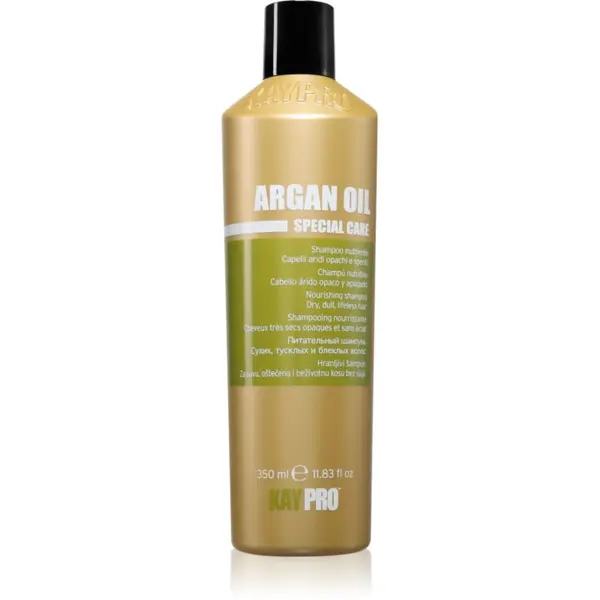 Kaypro Kaypro Argan Oil Nourishing Shampoo šampon za suhe lase in lase brez sijaja z arganovim oljem 350 ml