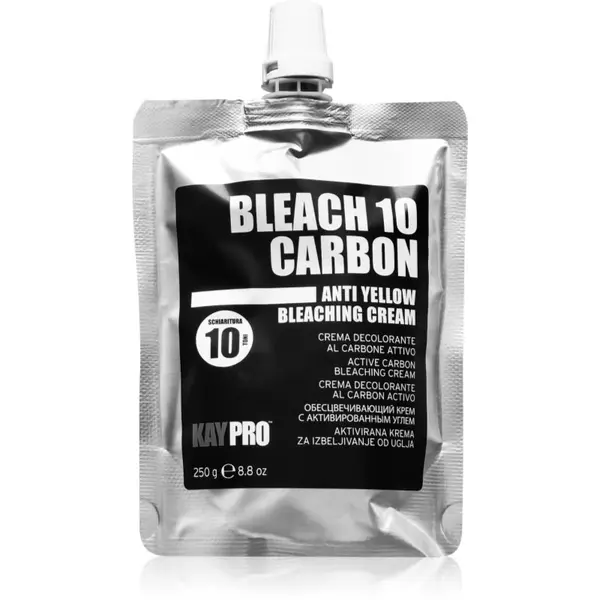 Kaypro Kaypro Bleach 10 Carbon Anti Yellow Bleaching Cream posvetlitvena krema za lase 250 g