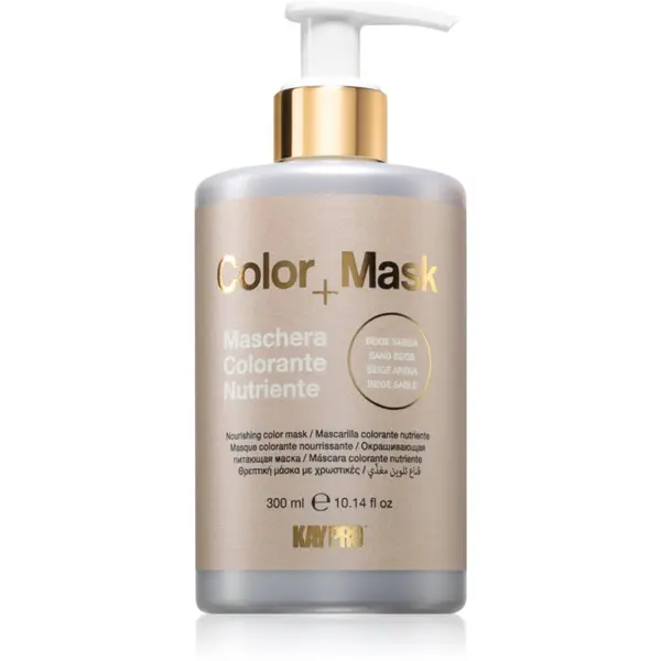 Kaypro Kaypro Color Mask Nourishing Color Mask barvna maska odtenek Beige 300 ml