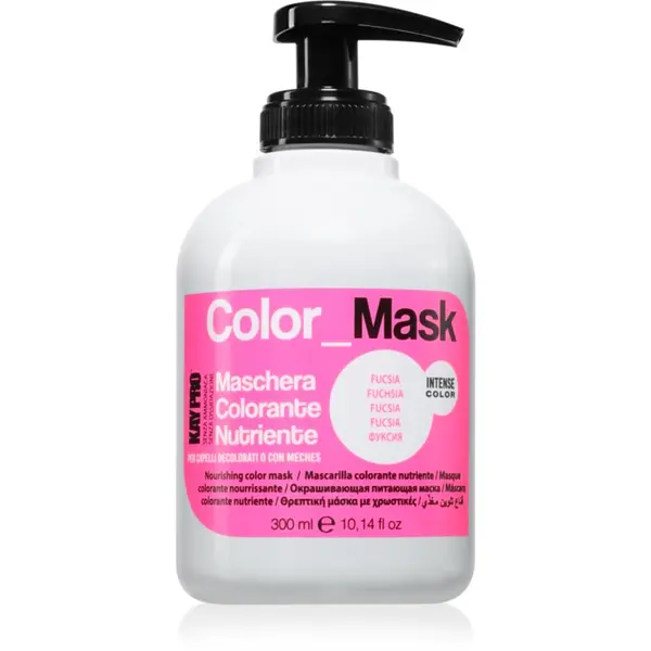 Kaypro Kaypro Color Mask Nourishing Color Mask barvna maska odtenek Fuchsia 300 ml
