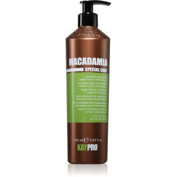 Kaypro Kaypro Macadamia Regenerating Conditioner balzam za lomljive in izčrpane lase 350 ml