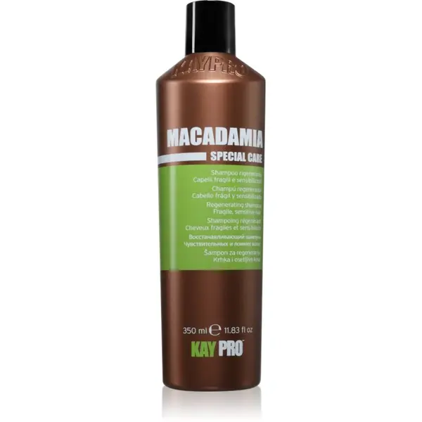 Kaypro Kaypro Macadamia Regenerating Shampoo regeneracijski šampon za lomljive lase 350 ml