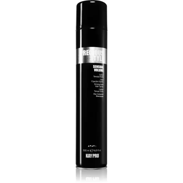 Kaypro Kaypro Precious Style Sensual Volume lak za lase 500 ml