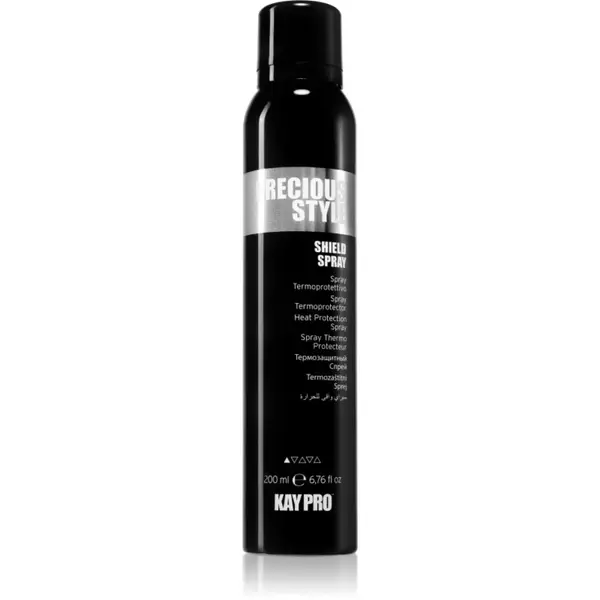 Kaypro Kaypro Precious Style Shield Spray zaščitno pršilo za toplotno oblikovanje las 200 ml