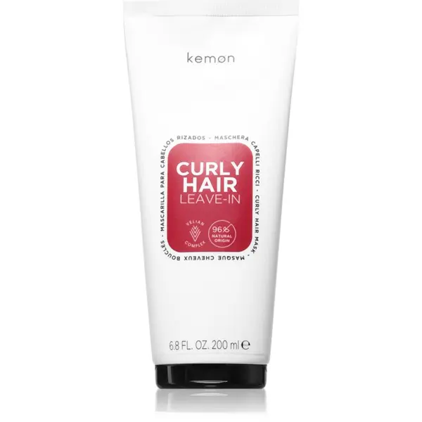 Kemon Kemon Curly Hair nega brez spiranja za kodraste lase 200 ml