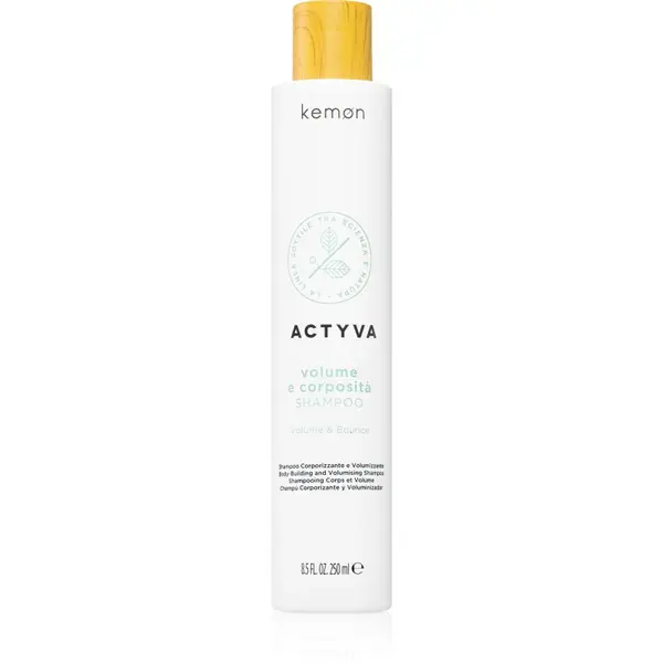 Kemon Group Kemon Group Actyva Volume e Corposità šampon za volumen tankih las brez silikonov 250 ml