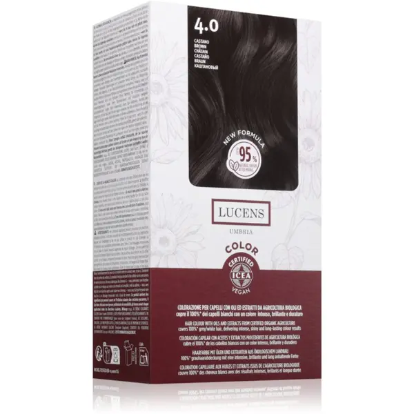 Kemon Group Kemon Group Umbria barva za lase odtenek 4.0 Castano 50 ml