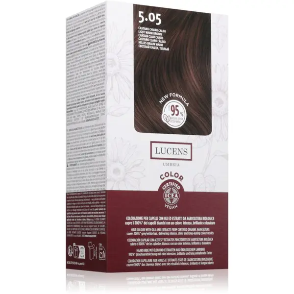 Kemon Group Kemon Group Umbria barva za lase odtenek 5.05 Castano Chiaro Caldo 50 ml