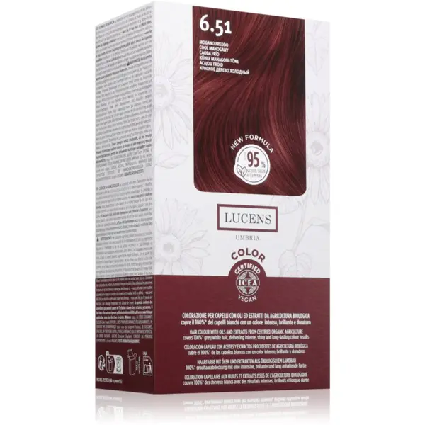 Kemon Group Kemon Group Umbria barva za lase odtenek 6.51 Mogano Freddo 50 ml