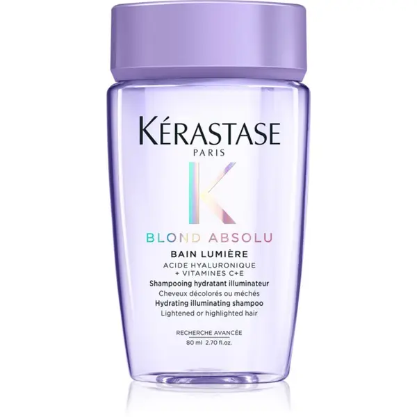 Kérastase Kérastase Blond Absolu Bain Lumière šamponska kopel za posvetljene lase ali lase s prameni 80 ml