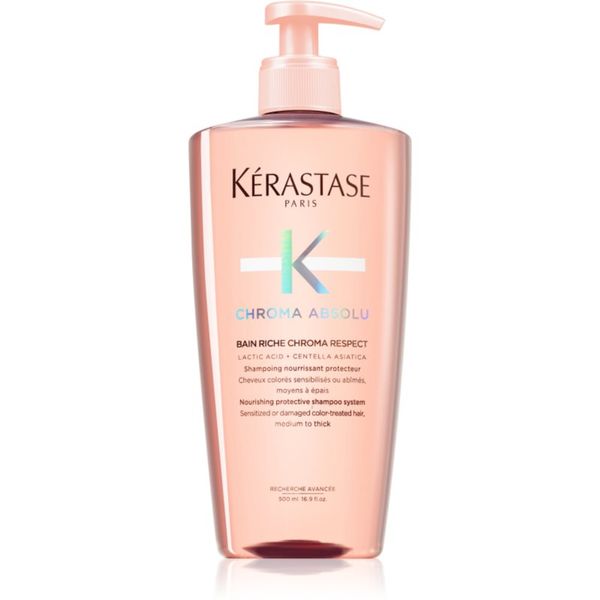 Kérastase Kérastase Chroma Absolu Bain Riche Chroma Respect hranilni šampon za barvane lase 500 ml