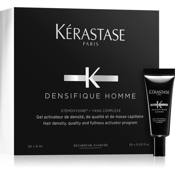 Kérastase Kérastase Densifique Cure Densifique Homme kura za povečanje gostote las za moške 30x6 ml