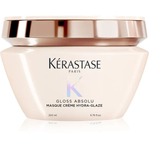Kérastase Kérastase Gloss Absolu Masque Créme Hydra-Glaze maska za lase za neobvladljive lase 200 ml