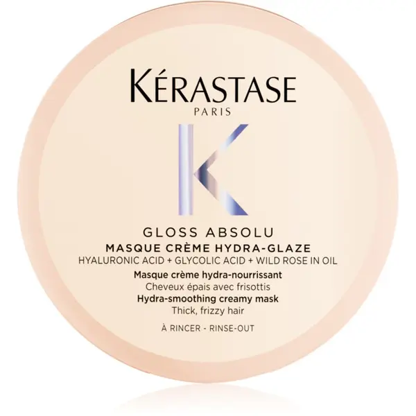 Kérastase Kérastase Gloss Absolu Masque Créme Hydra-Glaze maska za lase za neobvladljive lase 75 ml