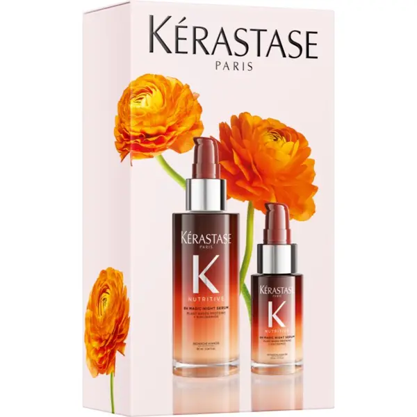 Kérastase Kérastase Nutritive 8H Magic Night Serum darilni set za suhe lase