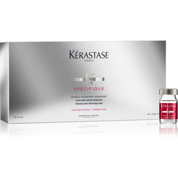 Kérastase Kérastase Specifique Aminexil Cure Anti-Chute Intensive intenzivni tretma proti izpadanju las 10 x 6 ml