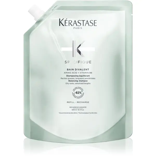 Kérastase Kérastase Specifique Bain Divalent globinsko čistilni šampon za mastno lasišče Refill 500 ml