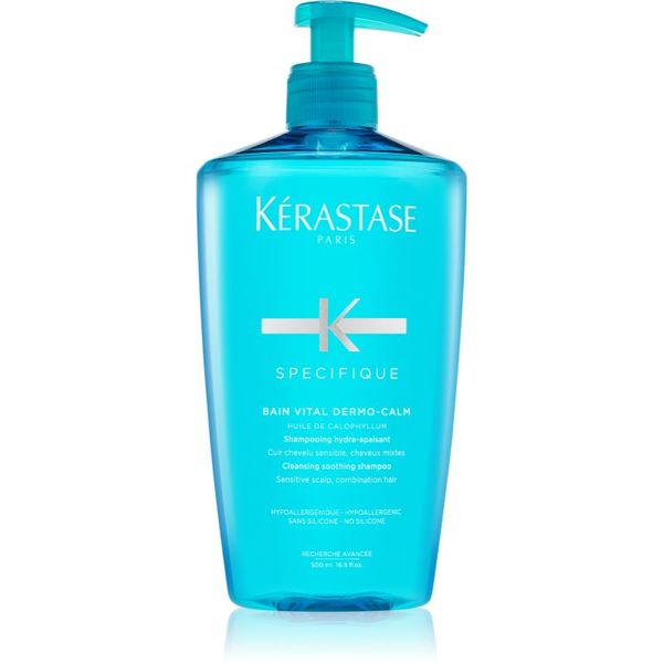 Kérastase Kérastase Specifique Bain Vital Dermo-Calm pomirjujoči šampon za občutljivo lasišče 500 ml