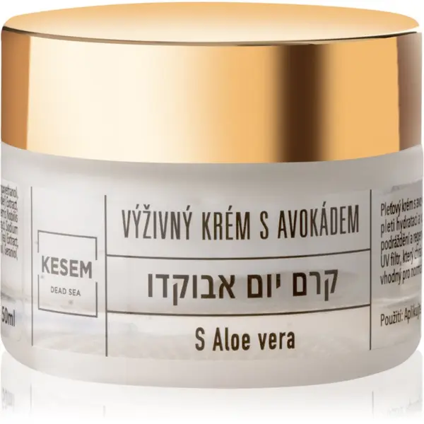 KESEM KESEM Nourishing Cream with Avocado and Aloe Vera hranilna krema za obraz 50 ml