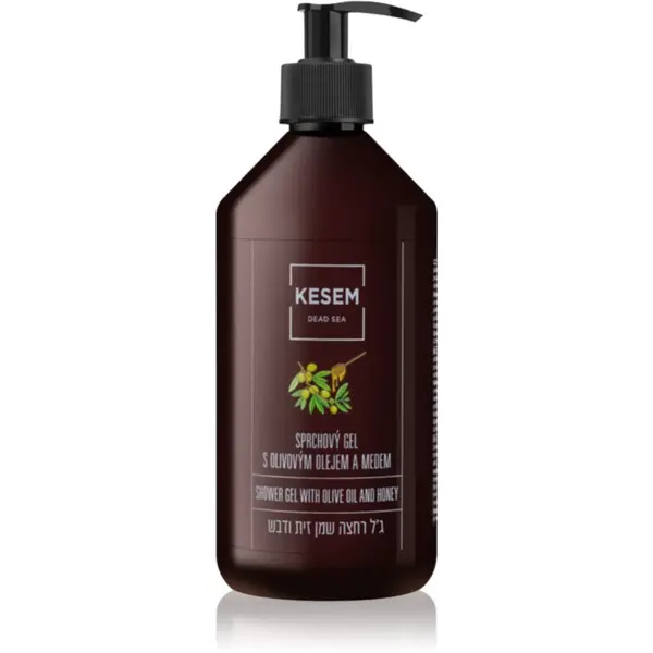 KESEM KESEM Sea Salt Oil and Honey gel za prhanje z oljčnim oljem 500 ml