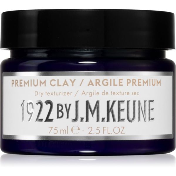 Keune Keune 1922 Premium Clay stiling ilovica za lase za mat videz 75 ml