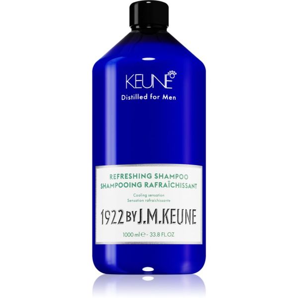 Keune Keune 1922 Refreshing Shampoo energijski šampon za krepitev las 1000 ml