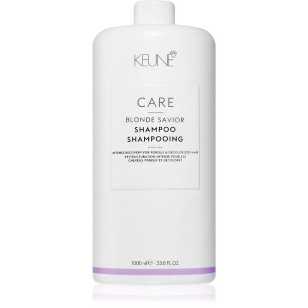 Keune Keune Care Blonde Savior Shampoo šampon za lase za razbarvane, barvane in kemično obdelane lase 1000 ml