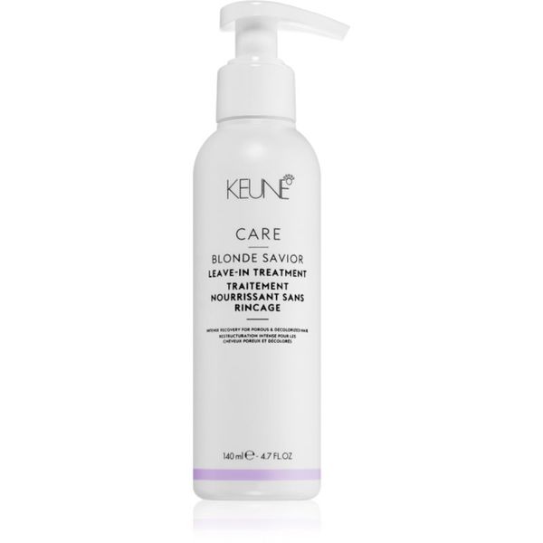 Keune Keune Care Blonde Savior Treatment vlažilna krema za beljene lase 140 ml