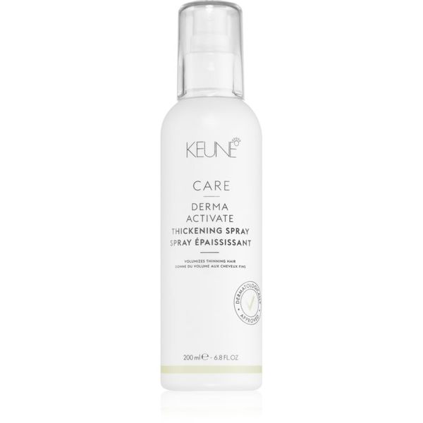 Keune Keune Care Derma Activate Thick Spray pršilo za volumen za redke lase 200 ml