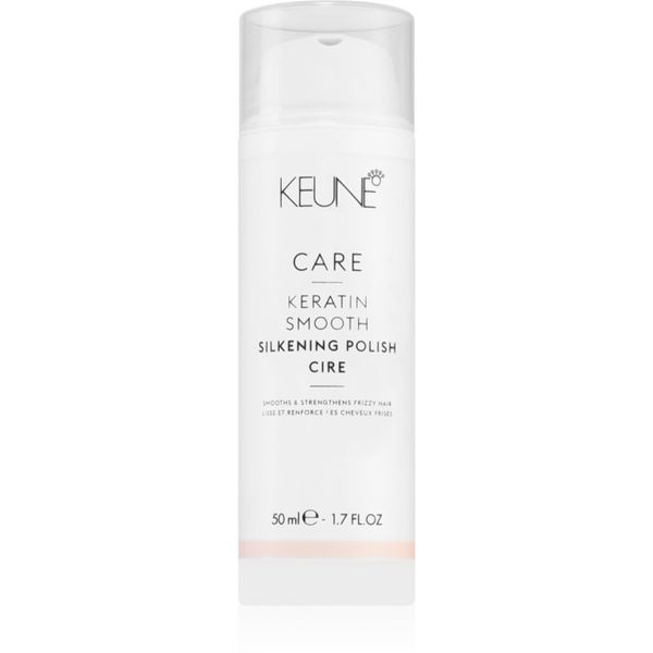 Keune Keune Care Keratin Smooth Silk Polish krema za glajenje za neobvladljive lase 50 ml