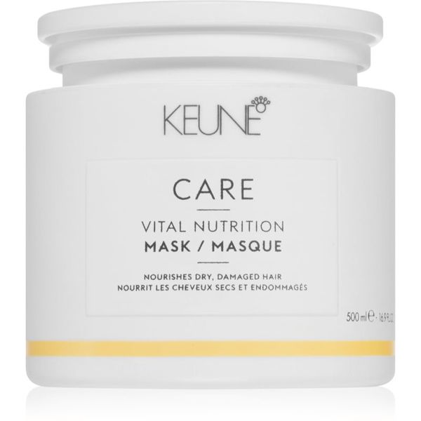 Keune Keune Care Vital Nutrition hranilna in vlažilna maska za lase z regeneracijskim učinkom 500 ml