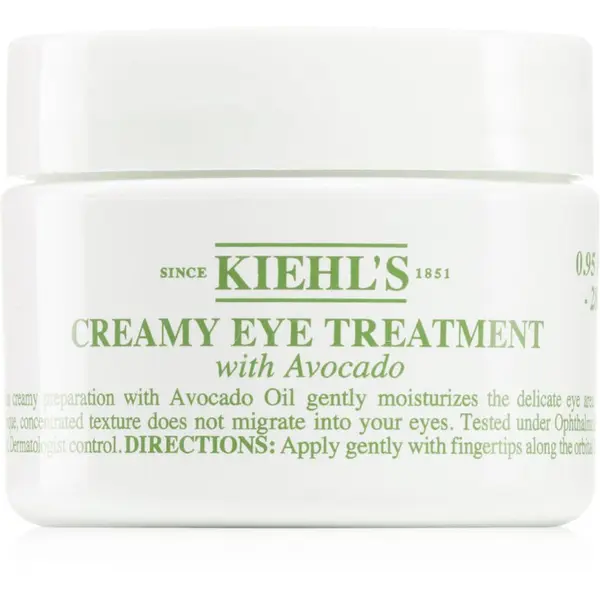 Kiehl's Kiehl's Avocado Creamy Eye Treatment intenzivna vlažilna nega predela okoli oči z avokadom 14 ml