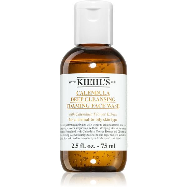 Kiehl's Kiehl's Calendula Deep Cleansing Foaming Face Wash gel za obraz za globoko čiščenje 75 ml