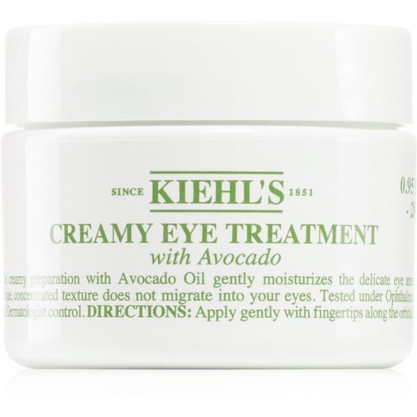 Kiehl's Kiehl's Creamy Eye Treatment Avocado intenzivna vlažilna nega predela okoli oči z avokadom 14 ml