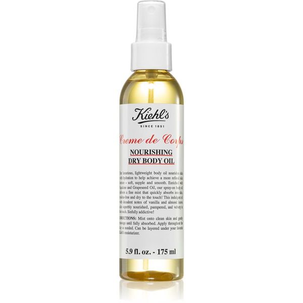 Kiehl's Kiehl's Creme de Corps Nourishing Dry Body Oil hranilno suho olje za telo 175 ml