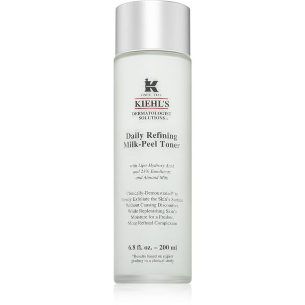 Kiehl's Kiehl's Daily Refining Milk-Peel Toner nežni eksfoliacijski tonik za vse tipe kože, vključno z občutljivo kožo 200 ml