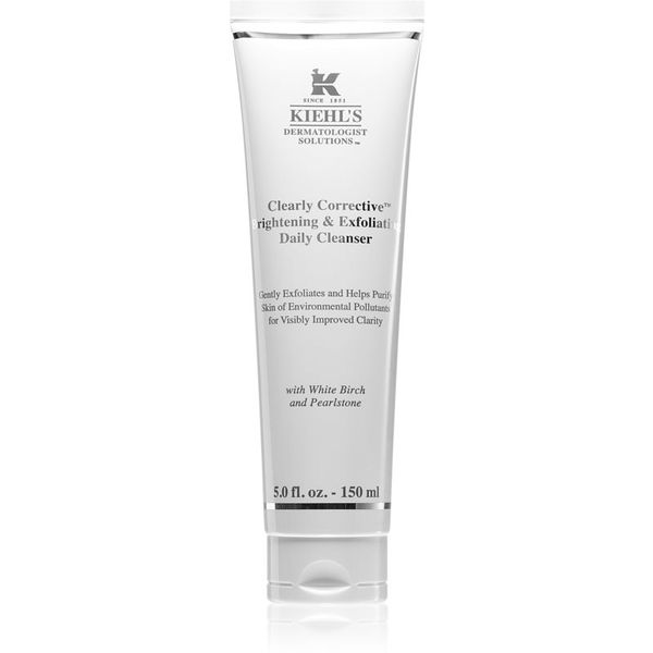 Kiehl's Kiehl's Dermatologist Solutions Clearly Corrective Brightening & Exfoliating Daily Cleanser posvetlitveni čistilni gel za vse tipe kože, vključno z ob