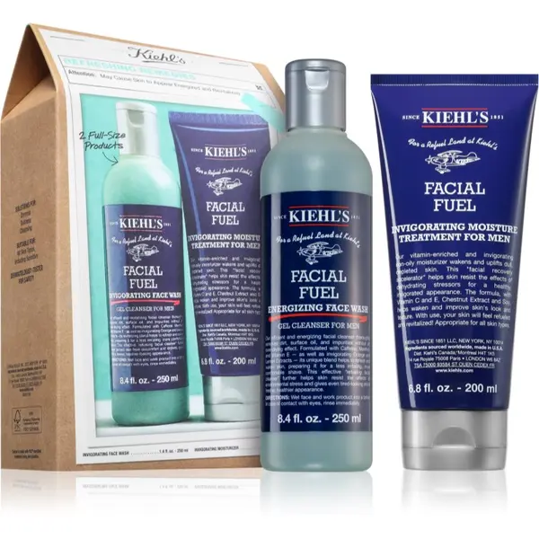 Kiehl's Kiehl's Facial Fuel darilni set za moške