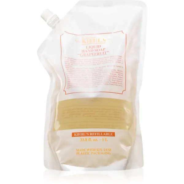 Kiehl's Kiehl's Liquid handsoap Grapefruit antibakterijsko milo za vse tipe kože nadomestno polnilo 1000 ml