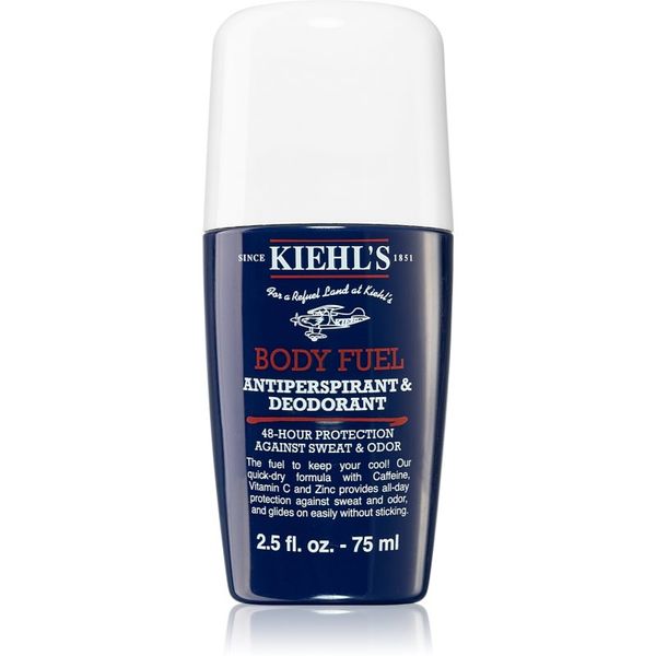 Kiehl's Kiehl's Men Body Fuel Antiperspirant & Deodorant dezodorant roll-on za moške 75 ml