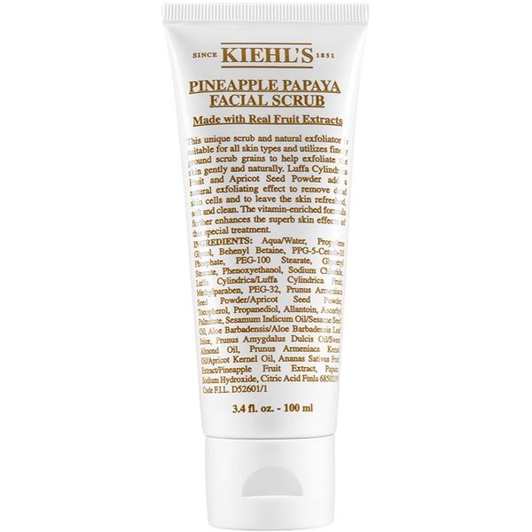 Kiehl's Kiehl's Pineapple Papaya Facial Scrub piling za vse tipe kože 100 ml