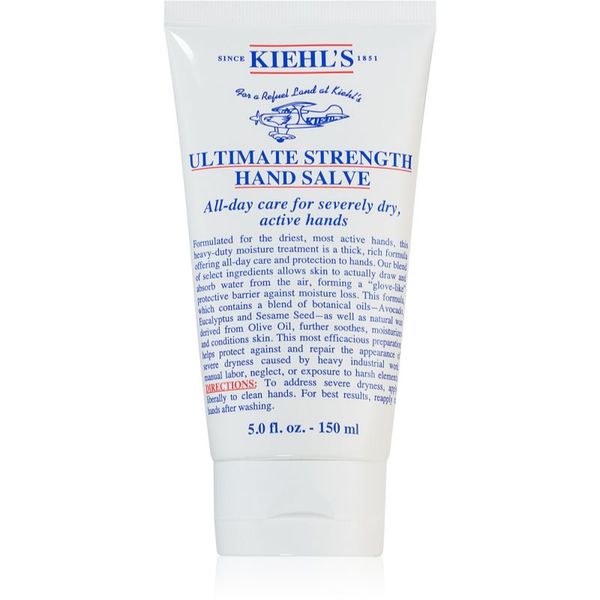 Kiehl's Kiehl's Ultimate Strength Hand Salve vlažilna krema za roke za vse tipe kože, vključno z občutljivo kožo 150 ml