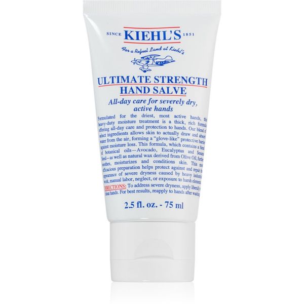 Kiehl's Kiehl's Ultimate Strength Hand Salve vlažilna krema za roke za vse tipe kože, vključno z občutljivo kožo 75 ml